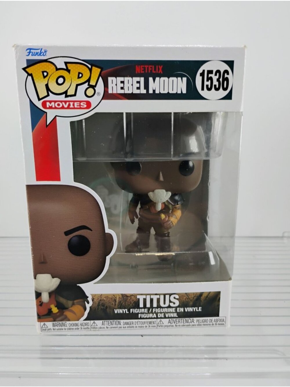Funko Pop Movies Rebel Moon Titus Vinyl Figure 1536